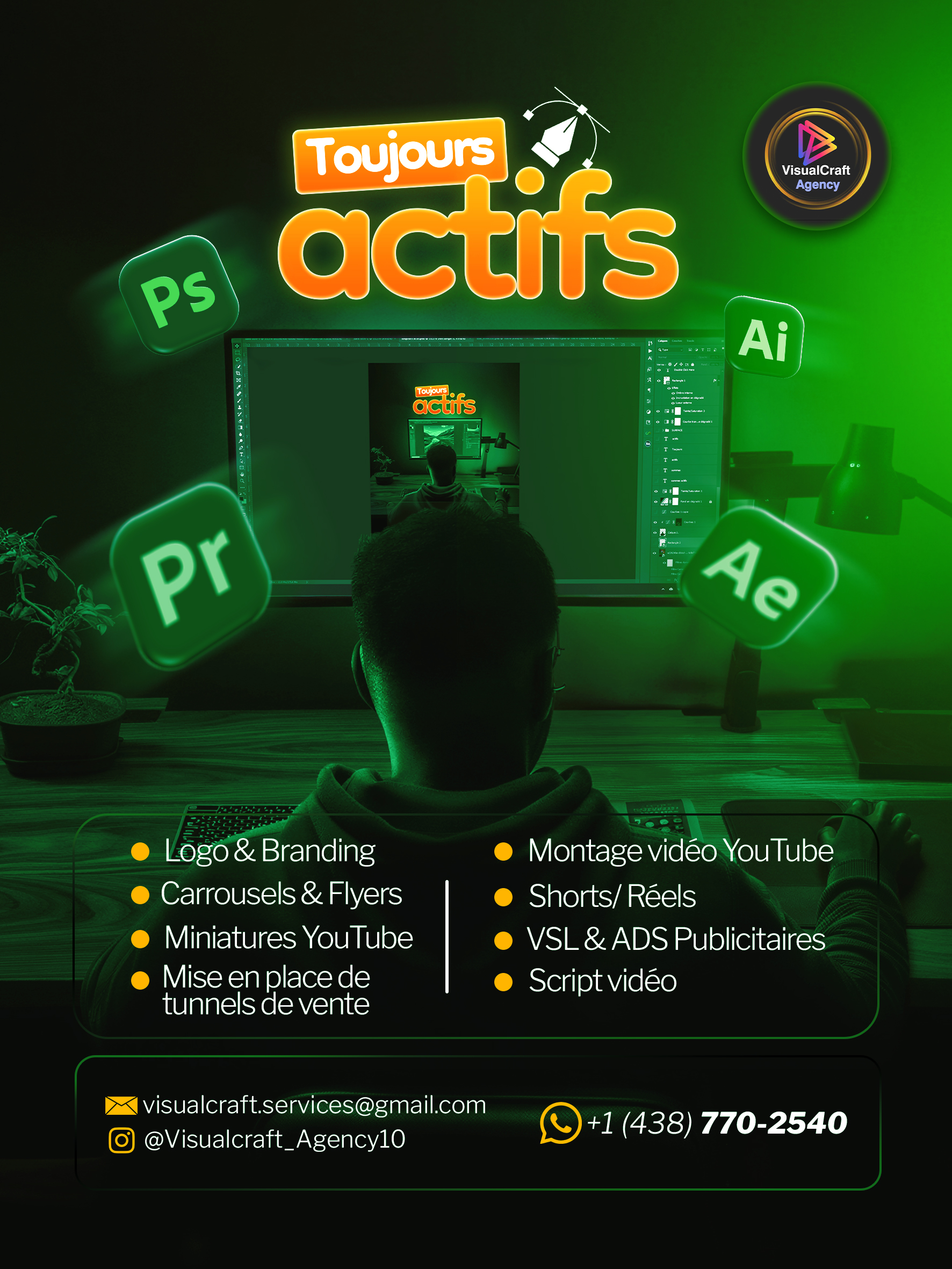 Nos Services Toujours Actifs